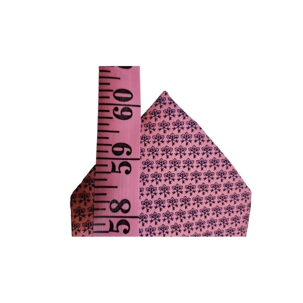 VINEYARD VINES Pink & Blue 100% Silk Neck Tie‎ Custom Collection Made in USA